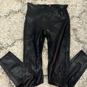 Spanx faux leather leggings